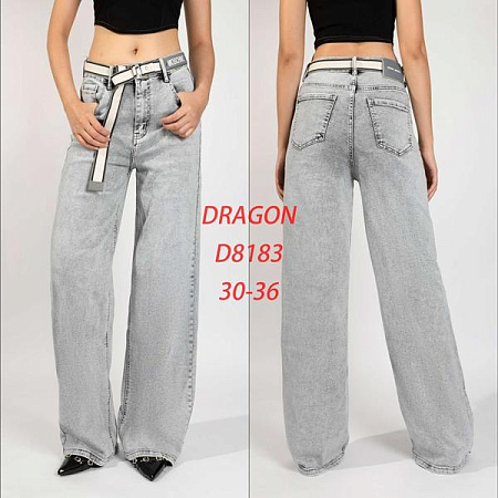 Джинсы Maxim Jeans D8183 l.grey - делук