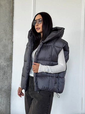 Жилетка Style Nadezhda 2536 d.grey - делук