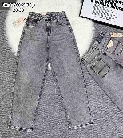 Джинсы Vindassion 6065 grey - делук