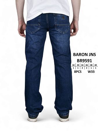 Джинсы God Baron BR9591 blue - делук