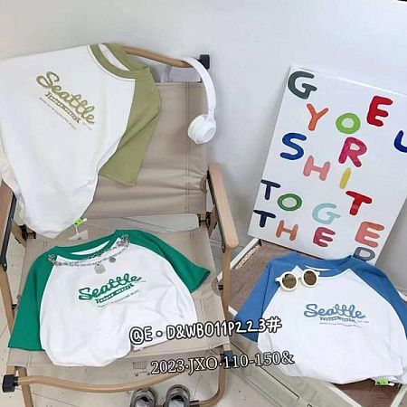 Футболка Фунтик 223 white-green - делук