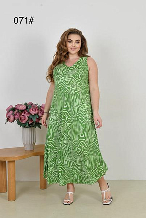Сарафан Romeo Life 071-1 green - делук