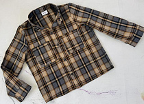 Рубашка Moda School 8560-1 beige - делук