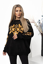 Свитер Global GL74 black - делук