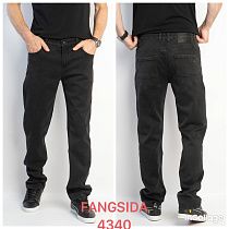 Джинсы God Baron 4340 black - делук
