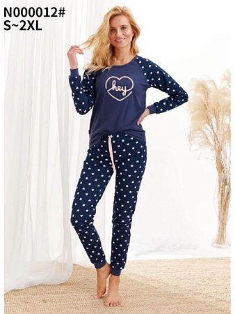 Пижама Fili Wear N000012 navy - делук