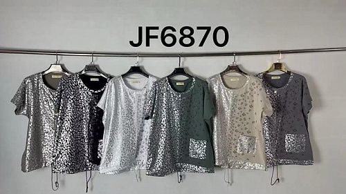 Футболка Even&Efair JF6870 mix - делук