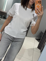 Футболка Comod 1399 white - делук