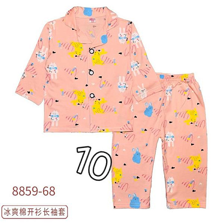 Пижама Фунтик 8859-68 peach (4-6) - делук