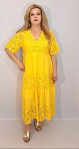 Платье Romeo Life RL372 yellow Платье Romeo Life RL372 yellow - делук