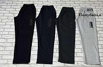 Штаны Спорт Shon S2481 l.grey - делук