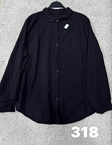 Рубашка Divo 318 black - делук