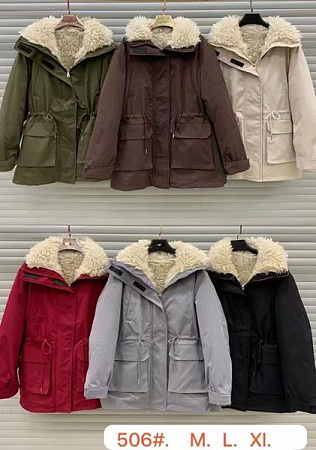 Куртка Modnulya 506 khaki - делук