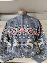 Свитер Panda 1452 grey - делук