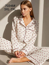 Пижама Romeo Life 70346 white - делук