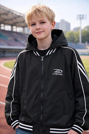 Ветровка Major 29917 black-white - делук