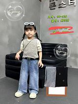 Джинсы Фунтик KF028 black - делук