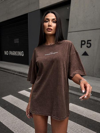 Футболка New Season FV045 brown - делук