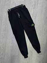 Штаны Спорт Mirwear Kids 214-3SI black - делук