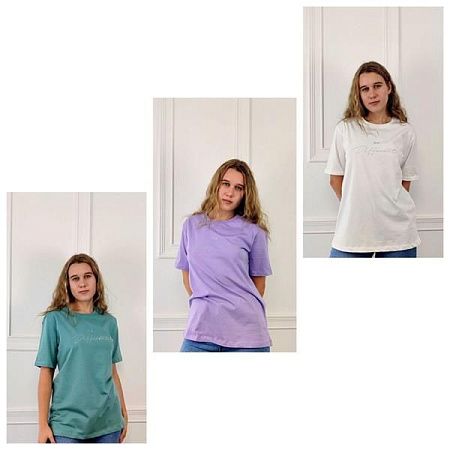 Футболка Global 1281 lilac - делук