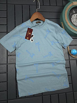 Футболка Hous Of Timur HT1093 l.blue - делук