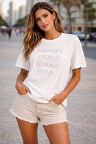 Футболка Style Nadezhda 8801 white - делук