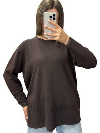 Свитер Elena&Vika 25233 brown - делук