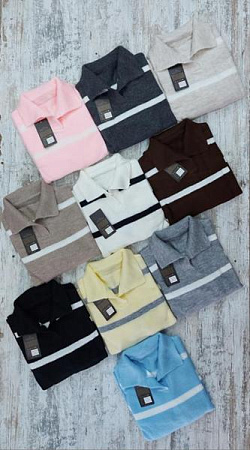 Свитер Julia JL717 l.blue - делук