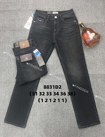 Джинсы Fangsida 8831 d.grey - делук