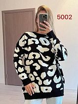 Свитер Kosta 5002 black-white - делук