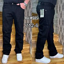 Джинсы God Baron 712-6 black - делук