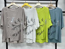 Футболка Dgmd 9585 white - делук