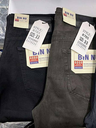 Джинсы God Baron 8701 black - делук