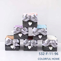 Набір серветок у подарунковій корзинці 532-11-F-24 - делук