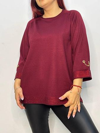 Свитер Kosta 2459 wine - делук