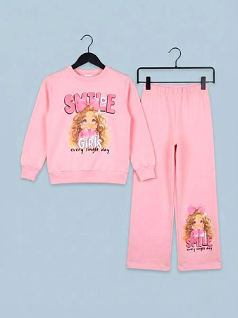Костюм Спорт Dino D1406 l.pink - делук