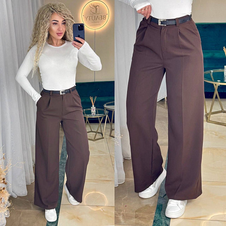 Штаны Sofi Cor 9054 brown - делук