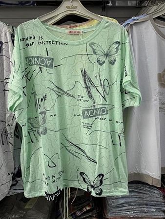 Футболка P.Hey 8560 mint - делук