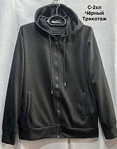 Кофта Спорт Minh 2092 black - делук
