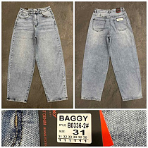 Джинсы Lili B0336-2 l.blue - делук