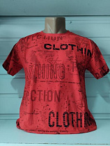 Футболка Panda 1717 red - делук