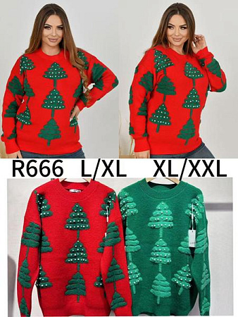 Свитер Anne-Kiss Me R666 mix - делук