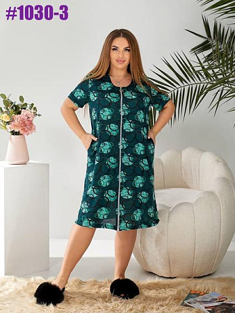 Халат Bat 1030-3 green - делук