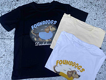 Футболка Lora LR1162 black - делук