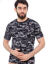 Футболка Samo M5795R-4 black - делук