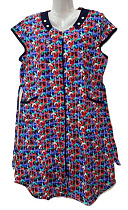 Халат Cotpark 568-0627 red-purple - делук