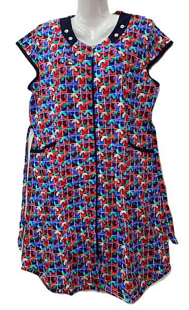 Халат Cotpark 568-0627 red-purple - делук