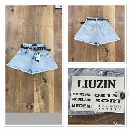 Шорты Maxim Jeans 03130-4 l.blue - делук