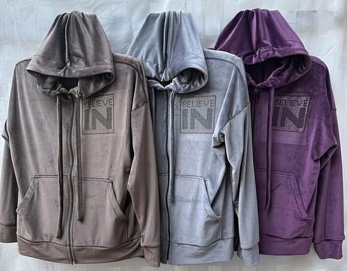Кофта Спорт Shon S942 violet - делук