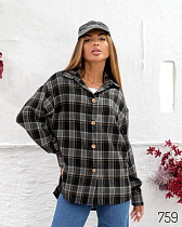 Рубашка Loren 759 d.grey - делук